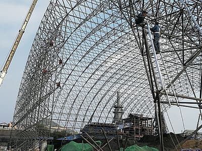 定州球形网架制作